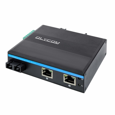 Gigabit Ethernet porti di rame x UTP Cat5e/Cat6 10/100/1000 di Mini Fiber Switch 2 + 1 Sc doppio della fibra 20KM del porto MP della fibra di x
