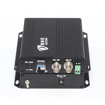 1 CH 3G SDI a LC Converter in fibra ottica fino a 20 km SM Singer Fiber 3G SDI Extender