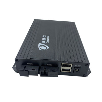 Forti porti anti-interferenza della fibra del riempitivo due di HDMI DVI e due porte USB