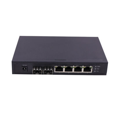 commutatore a fibra ottica di Ethernet 6Gbps