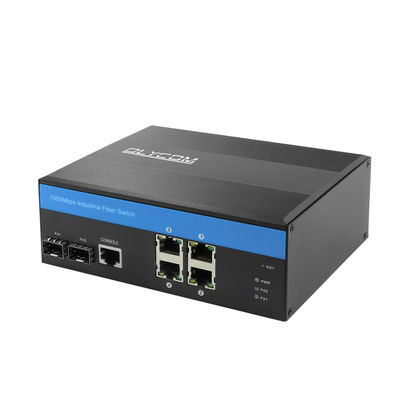 Commutatore diretto industriale di Ethernet del porto di norme 4 del CE con L2 10/100/1000M