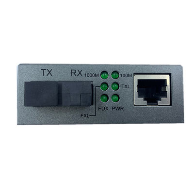 Cavo a fibre ottiche semplice Rj45 al convertitore 1310nm TX 1550nm RX
