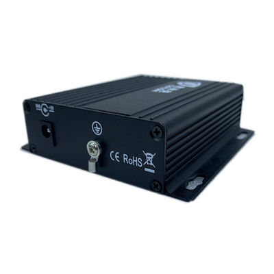 singolo video convertitore di media della fibra di dati audio di modo 512MHZ di 40km per il sistema di controllo