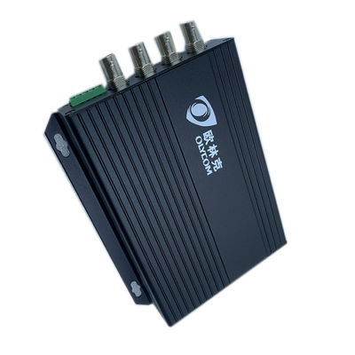 Audio video Digital monitoraggio industriale ottico nero del convertitore 4ch di 115Kbps CVI TVI