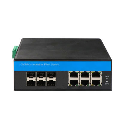 Commutatore diretto industriale di Ethernet di 6 porti con la norma di Ring Function IEEE802.3