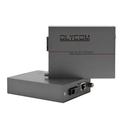 Fibra di singolo modo per ramare il convertitore di media, convertitore di fibra ottica di WDM 1.25Gb/S