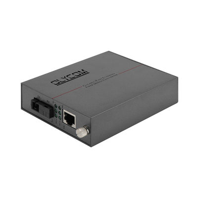 Convertitore a fibra ottica di percezione automatico 10/100/1000Mbps di media di Ethernet di gigabit
