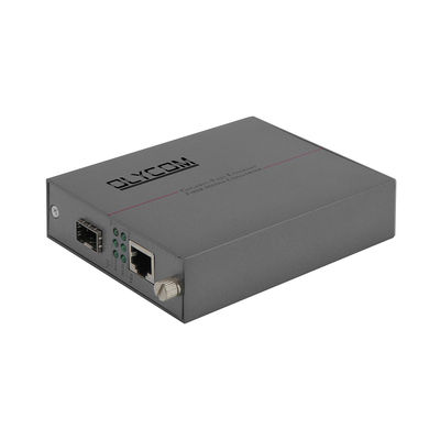 Dimensione della memoria di transito a fibra ottica del telaio 128K del convertitore di media di Ethernet della scatola nera DC5V1A