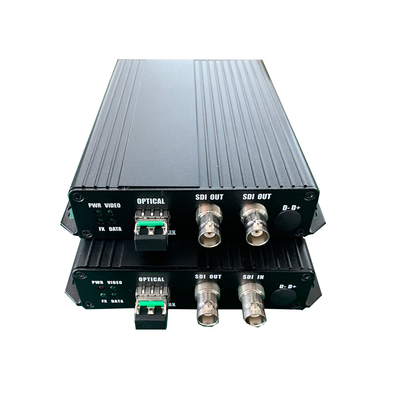 Trasmettitore ottico e ricevitore del video del porto 3G-SDI di BNC con 2 la scanalatura dell'uscita DC12V SFP di SDI