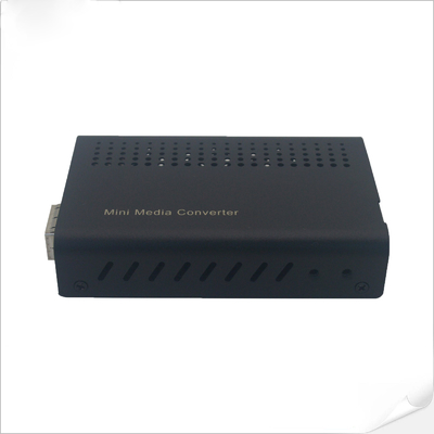 La mini scanalatura a fibra ottica del convertitore SFP+ di media di 10G SFP+ a 10G ha basato-t lo scaffale montabile