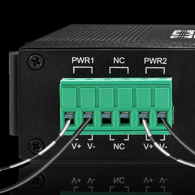 3 bilancio DC48V del commutatore 100/1000Mbps 60W POE di Mini Din Rail Ethernet Fiber del porto