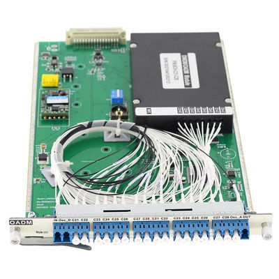 Qualità  8 Port Optical Add Drop Multiplexing OADM Card CWDM DWDM C21~C28 Plug And Play fabbrica