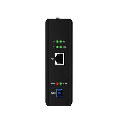 Qualità  Industrial Gigabit xPON PoE ONU | EPON/GPON Fiber Access Device with DIN Rail Mounting fabbrica