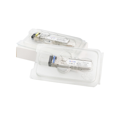 1.25G Modulo SFP monomodo LC Porta 20KM 1310/1550nm WDM DDM Supporto OEM
