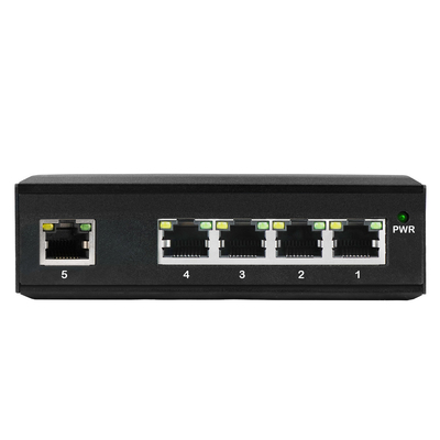 Tratta in salita non gestita 120W Mini Case irregolare di Gigabit Ethernet del commutatore di POE di 5 porti