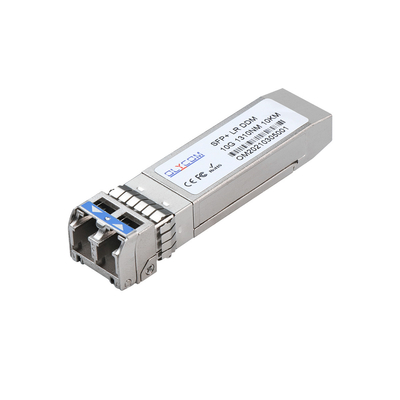 ricetrasmettitore monomodale di 10G LC 1310Nm 10Km DDM 10 GBase-LR SFP+ per il commutatore aperto