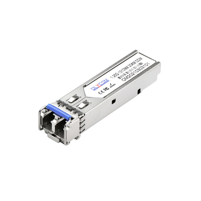 1.25G SFP Transceiver 20KM Single Mode 1000Base-LX 1310nm Dual LC Connector con DDM
