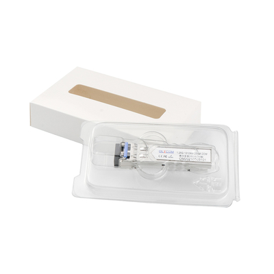 1.25G SFP Transceiver 20KM Single Mode 1000Base-LX 1310nm Dual LC Connector con DDM
