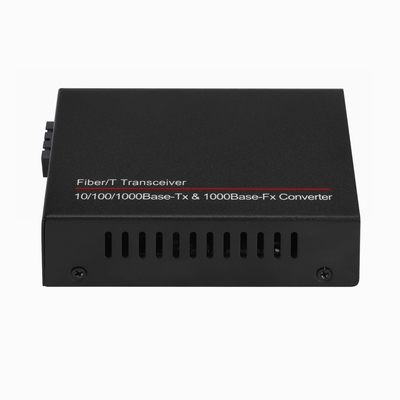 Convertitore Ethernet in fibra ottica SFP non gestito 1G Mini formato nero DC5V