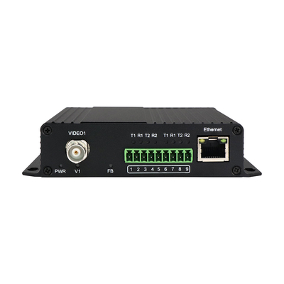 Video Bidi RS485 RS422 Data Ethernet Fibra ottica Converter FC 40KM Supporto OEM