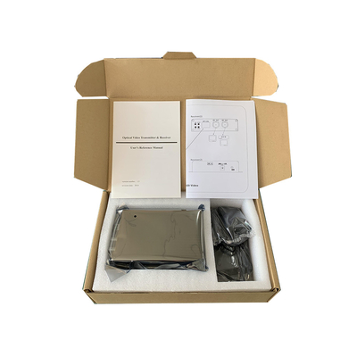 Video Bidi RS485 RS422 Data Ethernet Fibra ottica Converter FC 40KM Supporto OEM