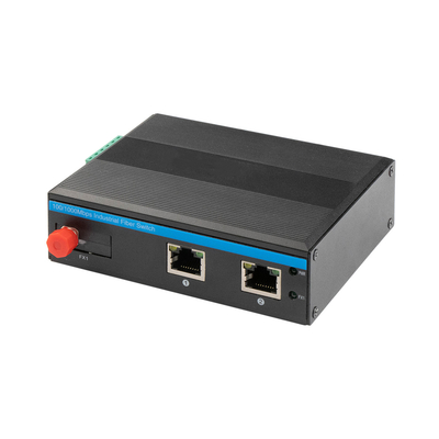 Convertitore multimediale non gestito Gigabit rinforzato Fibra FC Single Core 12V 24V Mini
