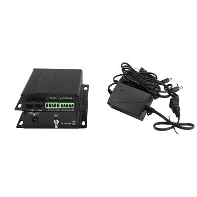 RS232 Modem in fibra ottica seriale 40KM Dual Fiber SC Port Compact Size Montaggio a parete