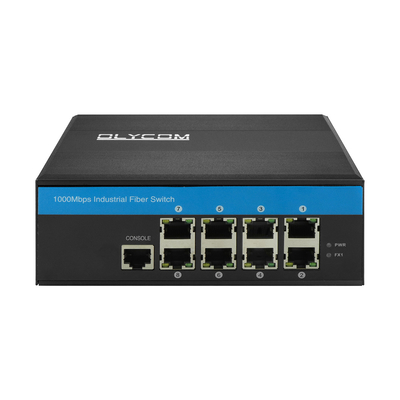 Switch PoE gestito a 8 porte Gigabit Ethernet 240 W POE attivo con custodia robusta Chip Vitesse