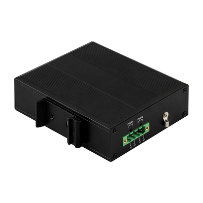 6 porte Gigabit gestito Switch di rete indurito Compatta dimensione doppia potenza DC12V