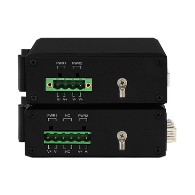 4 porte POE switch di rete gestito ERPS anello 120W budget Gigabit basato su DC48V Din Rail