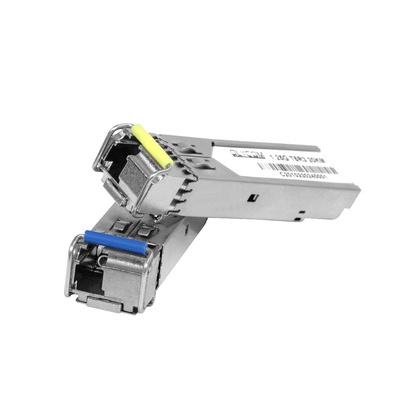 1.25G SFP Modulo Single-mode 1310nm/1550nm 20km Trasmettitore ottico simplex