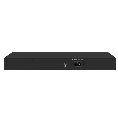16 porte Gigabit Poe Switch 300W Budget VLAN non gestito 250 metri di distanza Fibra SFP