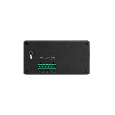 Switch di rete Gigabit su guida DIN con switch Ethernet industriale DC48v gestito a 8 porte