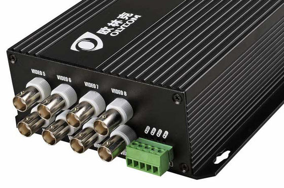 Convertitore ottico digitale dati RS485 a 8 canali 20 km per video per convertitore ottico per video AHD CVI TVI 1080p Monitoraggio CCTV