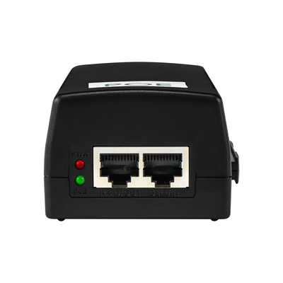Iniezione PoE commerciale da 60W Gigabit Mid Span 48V Output Desktop 15.4W/30W Compatibile