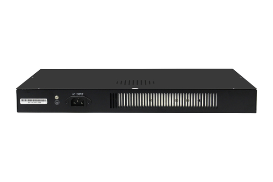 24 Port PoE Switch Gigabit basato su L2 L3 Smart Managed 300W Budget con SFP Uplink 1U Rack
