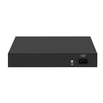 Switch gestito VLAN PoE a 8 porte Chip Realtek Ethernet in fibra Gigabit Ingresso CA budget 120 W