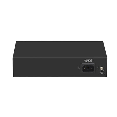 Switch PoE Gigabit a 6 porte, estensione 250 metri, VLAN, budget di potenza 60W, ingresso 220V