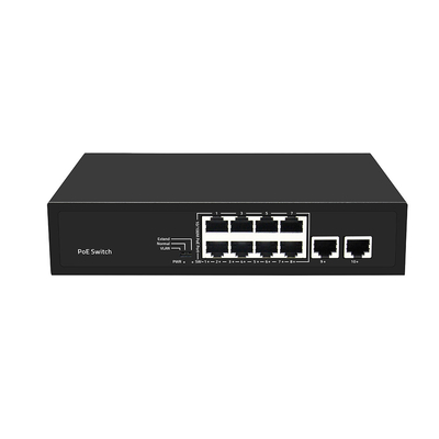 8 Port PoE Switch10/100M Fast Ethernet VLAN 250-Meter PoE Distanza AC Input Non gestito