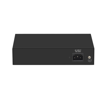 8 porte Gigabit PoE Network Switch VLAN 250 metri AI PoE 120W Budget non gestito