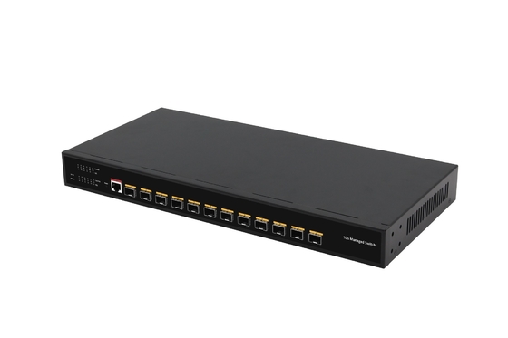 Desktop 12 Port 10G L3 Managed Switch 12* SFP+ Ports Switch in fibra ottica
