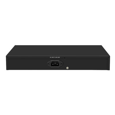 16 Port PoE Switch 250-Meter PoE Distanza 10/100M Supporto VLAN Modalità 300W Budget CE