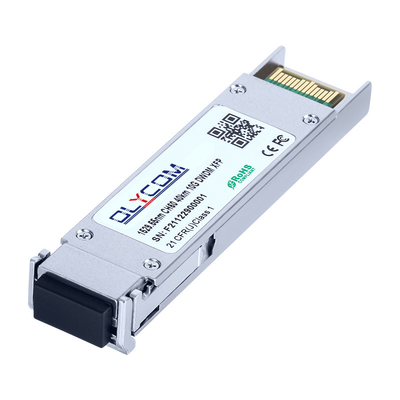 40KM DWDM XFP Fiber Transceiver 1528.77 - 1563.05nm Single Mode Dual LC Port DDM