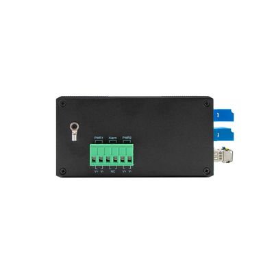 Switch Ethernet gestito industriale a 8 porte con 2 porte in fibra LC da 2,5 G e bypass D2x2B per reti di telecomunicazioni e di sicurezza
