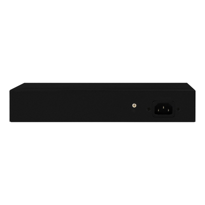 8 porte Gigabit Managed PoE Switch SFP Fibra ottica 120W Budget AC Input Realtek Chip