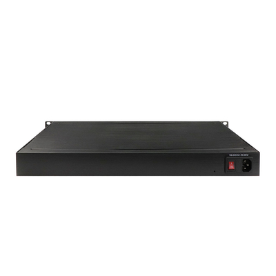 1U Rack 24 porte Gigabit L2 gestito Interruttore POE di rete industriale con 12 RJ45+12 SFP