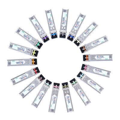 Modulo di fibra fibra 1310nm Duplex Single Mode 2km Bidi 10G Sfp+ Con trasmettitore DDM SFP