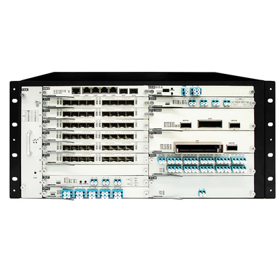 OTN DWDM 5U Chassis 20 slot di servizio per 100G 200G 400G trasmissione doppio ingresso di potenza