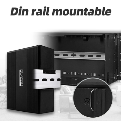 10 porte Gigabit 10/100/1000mbps L2 gestito POE Switch con 2 Sfp per esterni