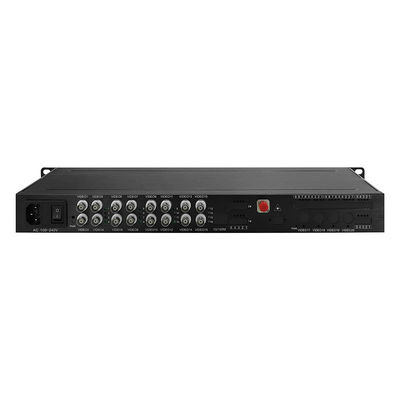 Convertitore ottico video analogico singolo-modo multimodo FC ST SC Port 1U Rack